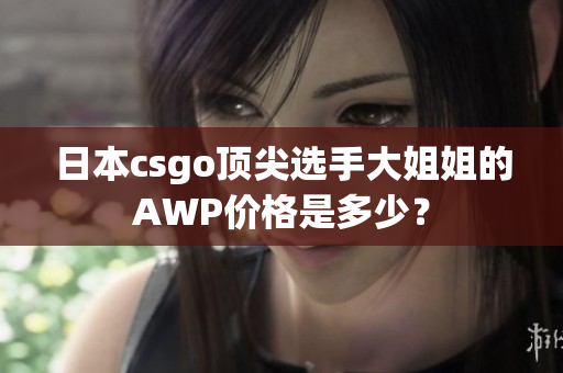 日本csgo顶尖选手大姐姐的AWP价格是多少？