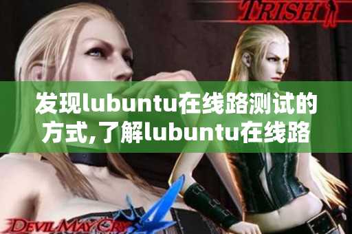 发现lubuntu在线路测试的方式,了解lubuntu在线路检测的步骤