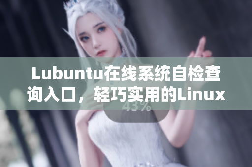 Lubuntu在线系统自检查询入口，轻巧实用的Linux操作系统获取路径