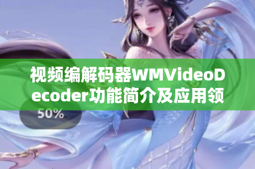 视频编解码器WMVideoDecoder功能简介及应用领域解析