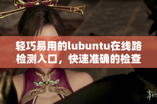 轻巧易用的lubuntu在线路检测入口，快速准确的检查服务